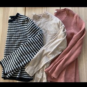 Madewell Pullover Sweater Bundle